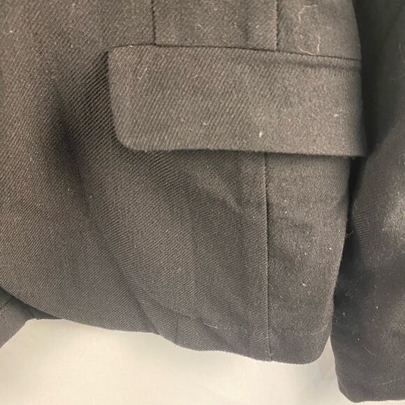 Rundholz‎ Black Wool Fitted Blazer Suit Jacket Single Breasted Size Small - Picture 4 of 8